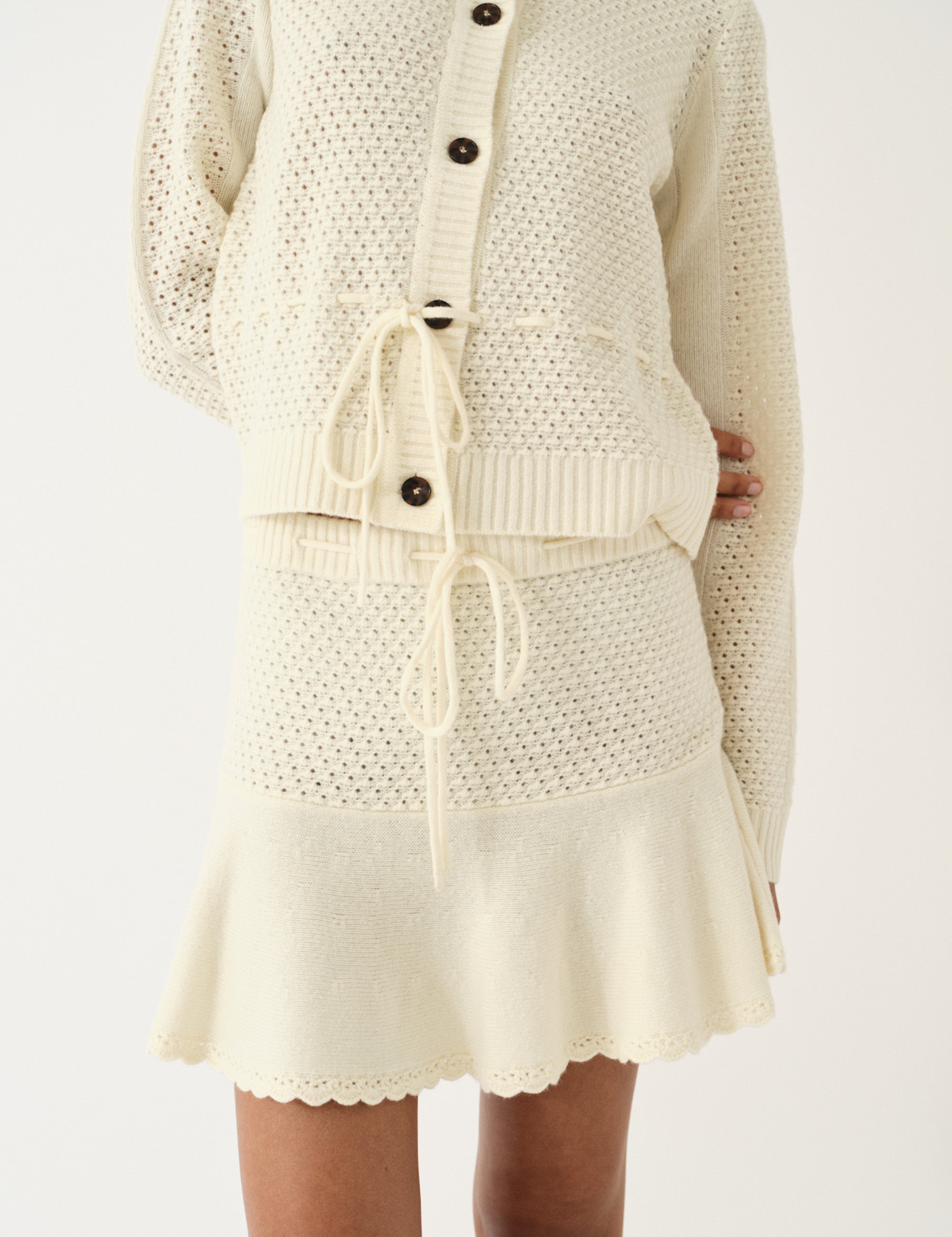 Como Crochet Mini Cream 4 / Cream