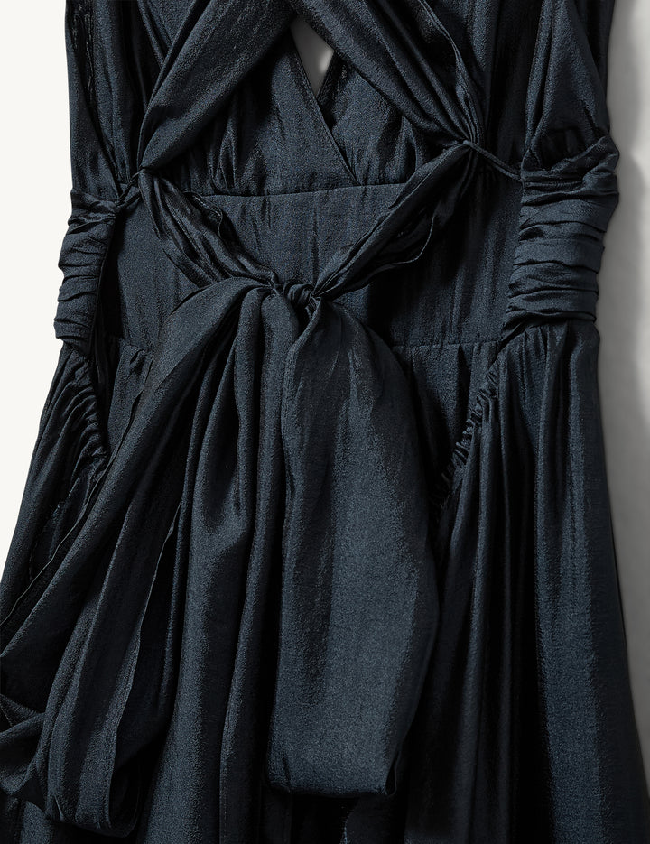 Gilian Halter Gown Dusty Blue 4 / Dusty Blue