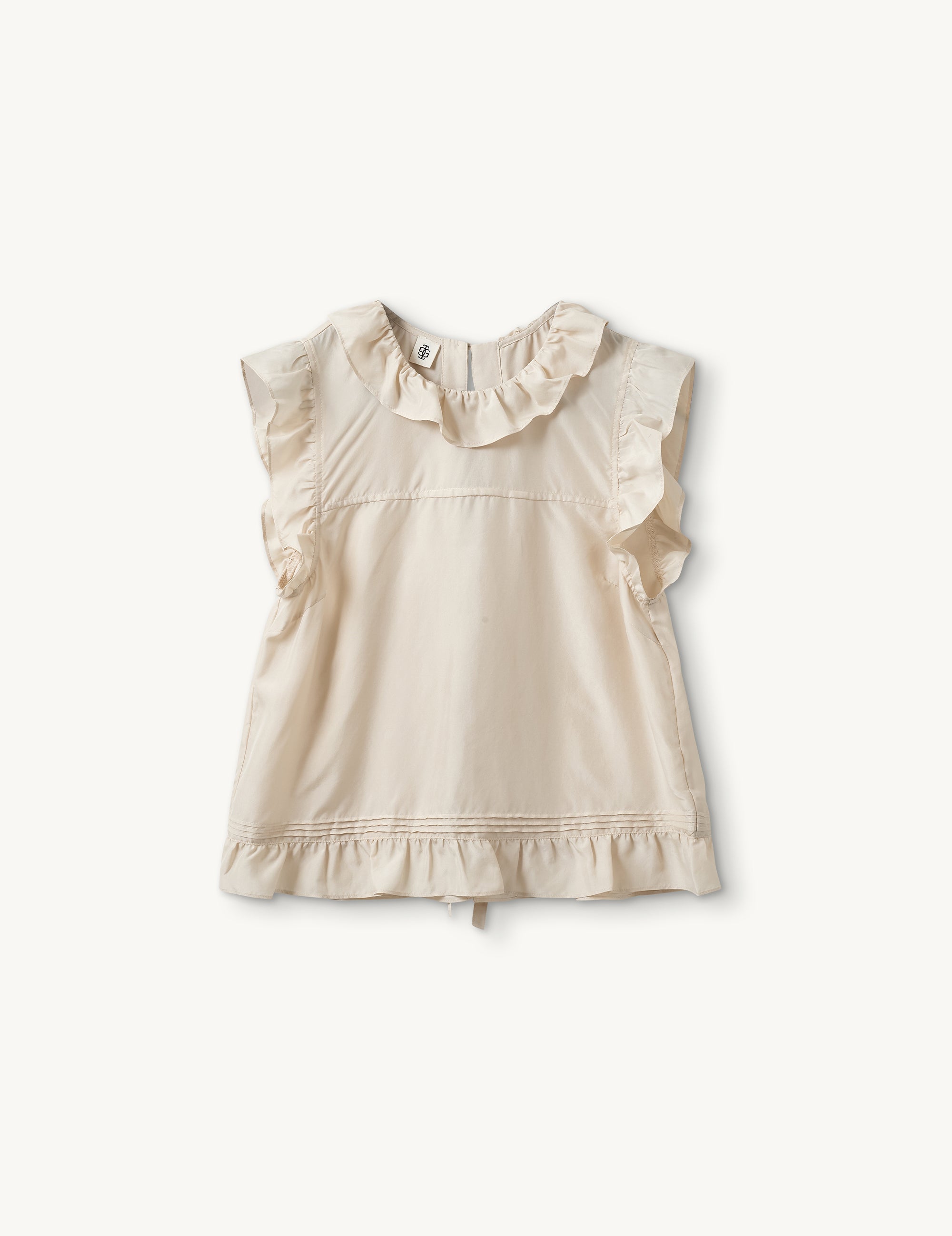 Darling Scallop Top Ecru 4 / Ecru