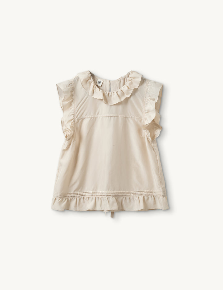 Darling Scallop Top Ecru 4 / Ecru