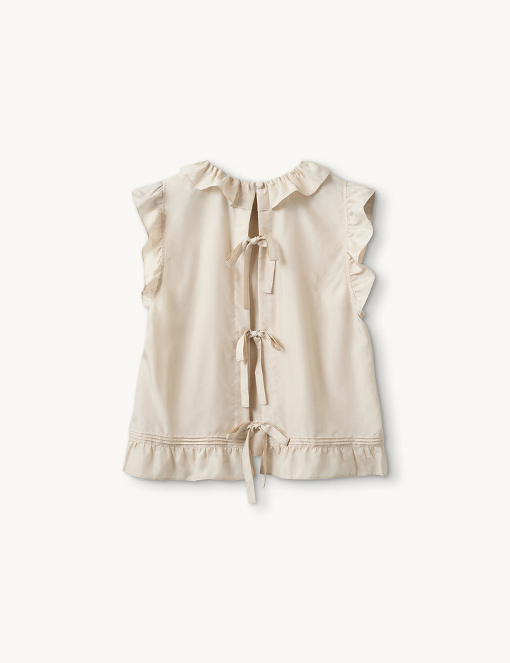 Darling Scallop Top Ecru 4 / Ecru