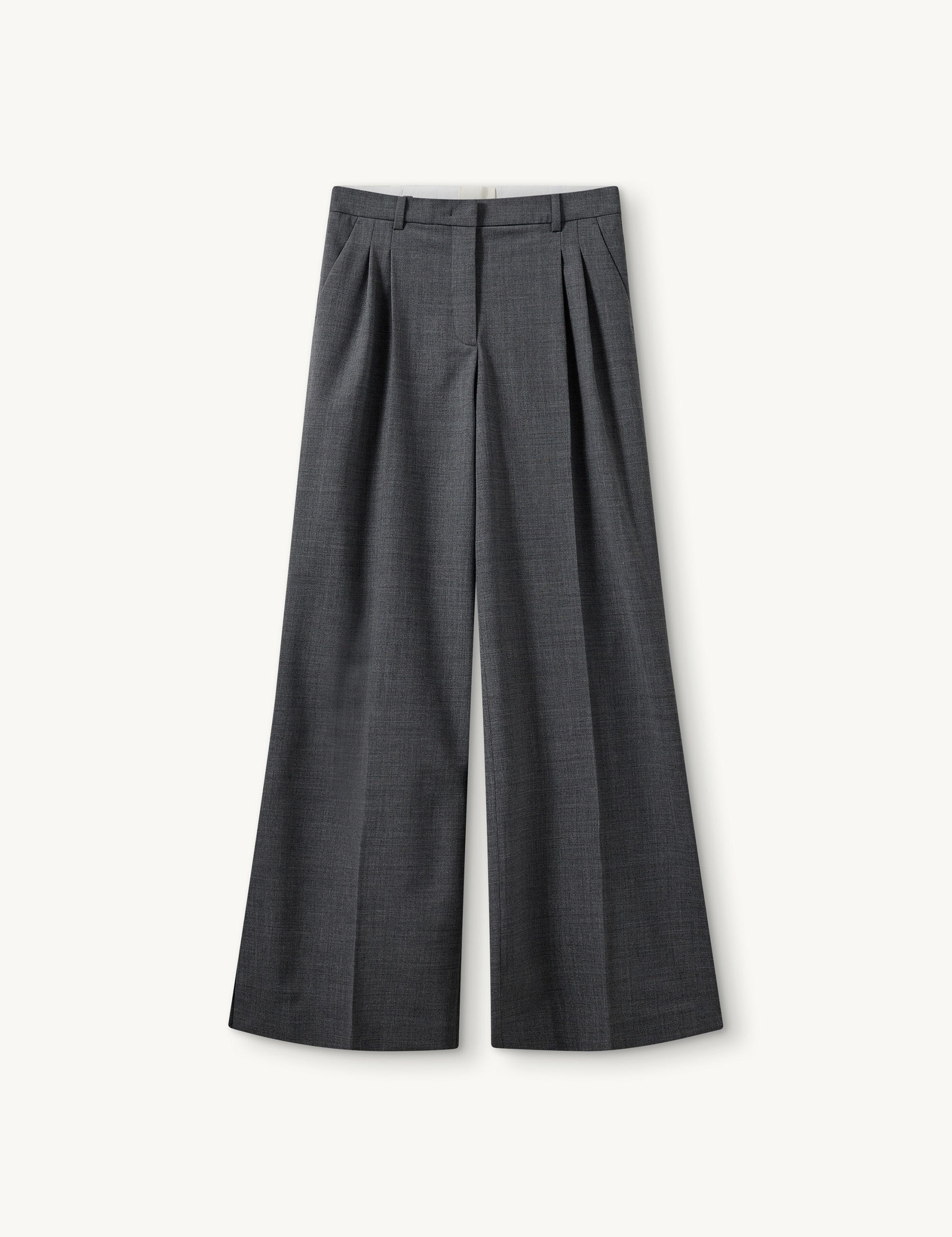 Grand Pants Grey Melange
