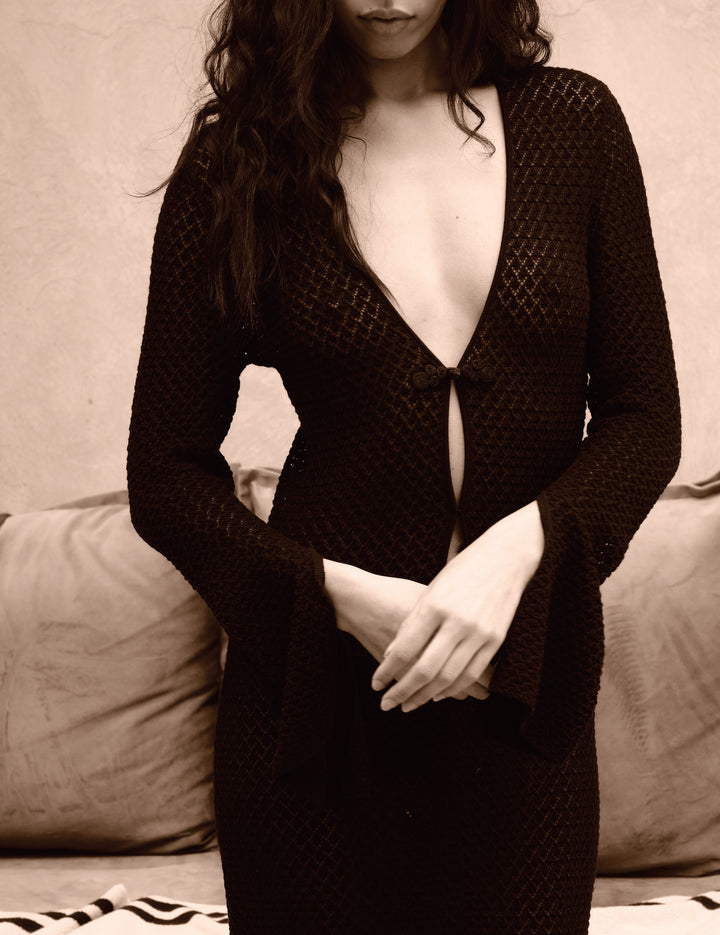 Tanzania Dress Black 8 / Black