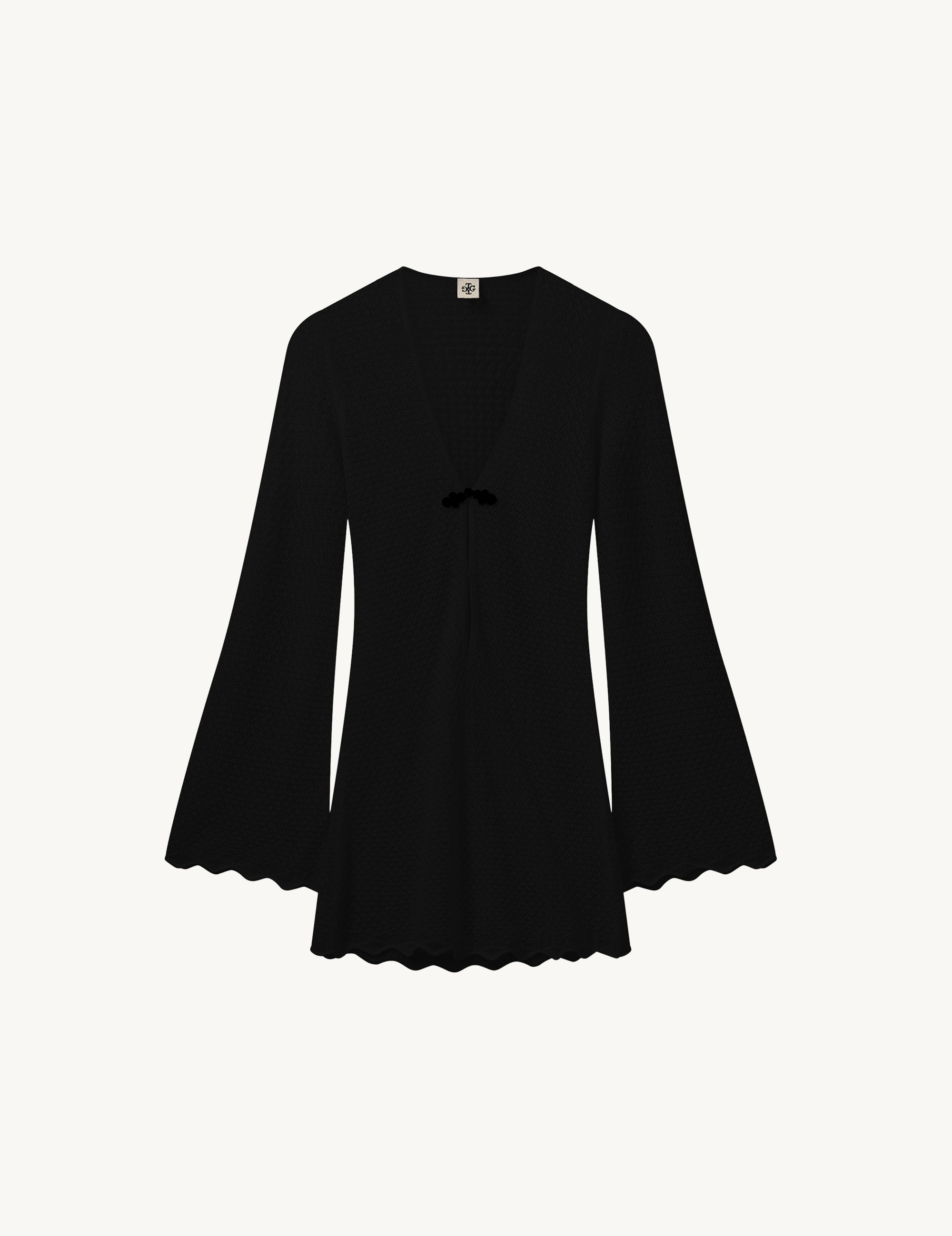 Tanzania Short Dress Black