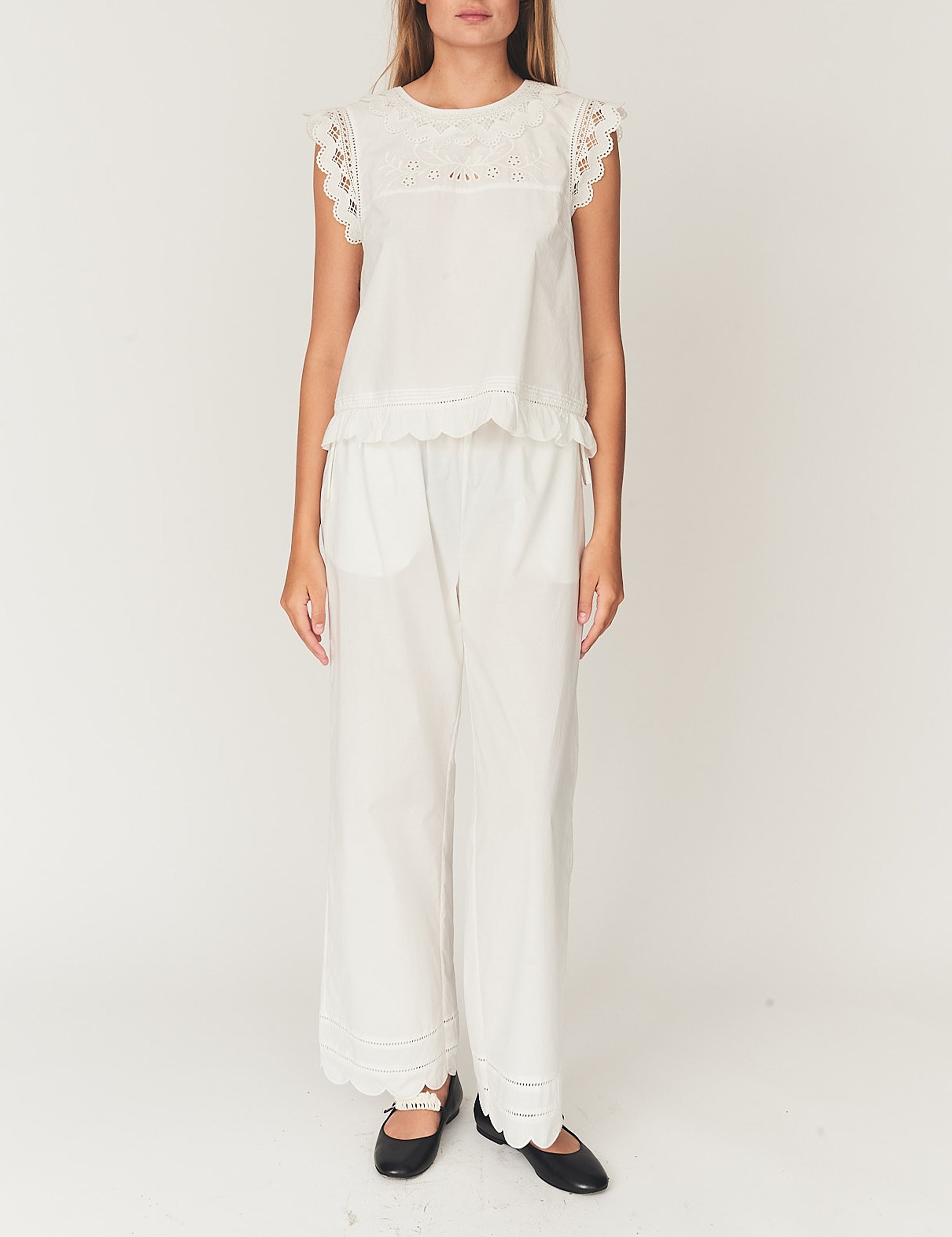 Kirsten Pants White 6 / White