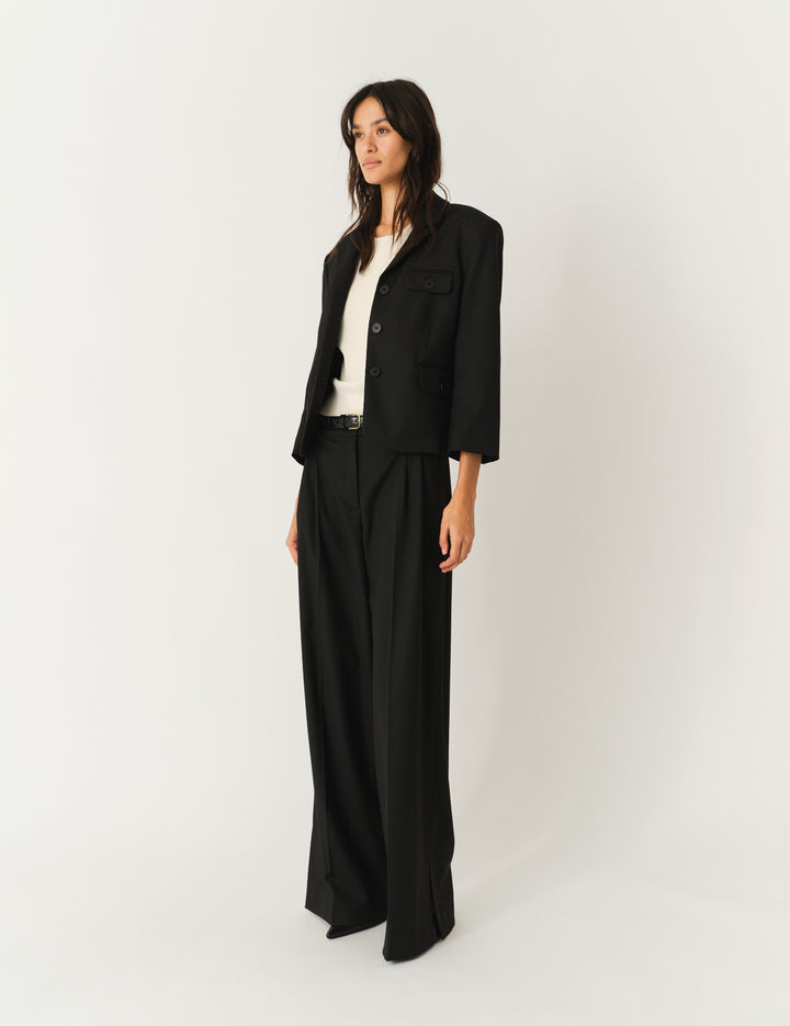 Pluto Fitted Jacket Black 12 / Black