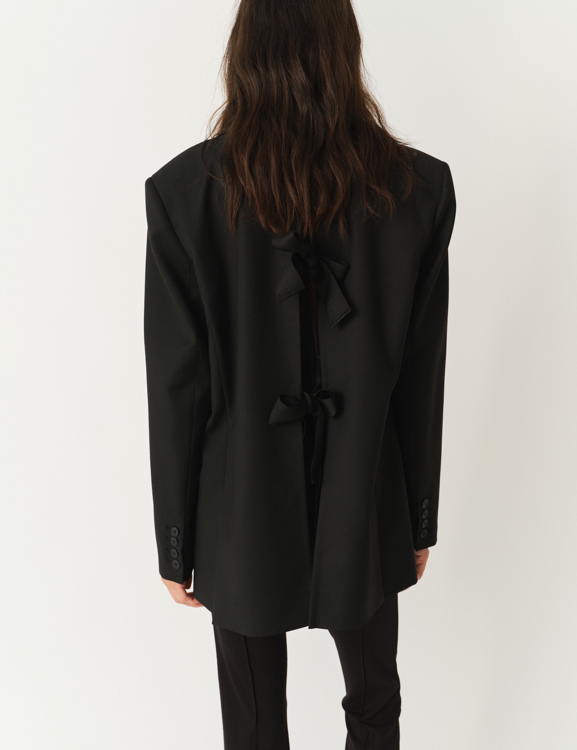 Pluto Bow Blazer Black 6 / Black