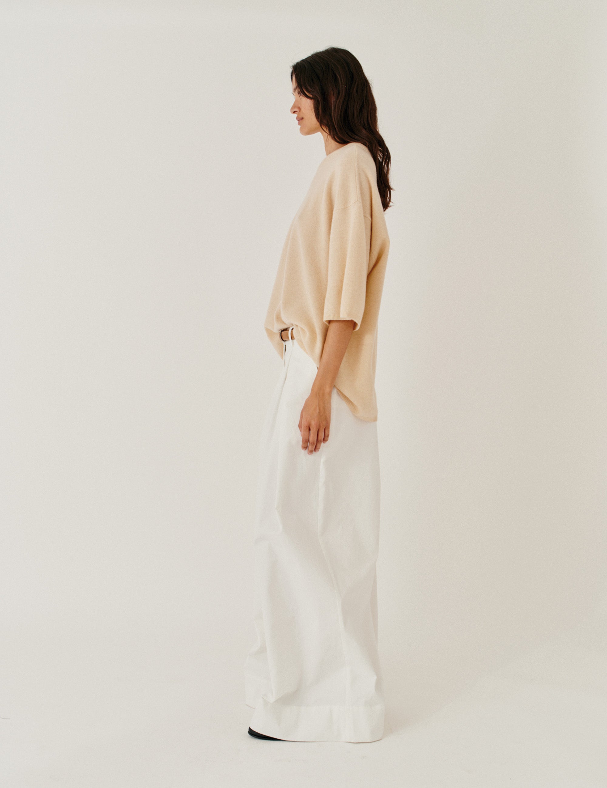 Como Oversized Tee Macadamia 4 / Macadamia
