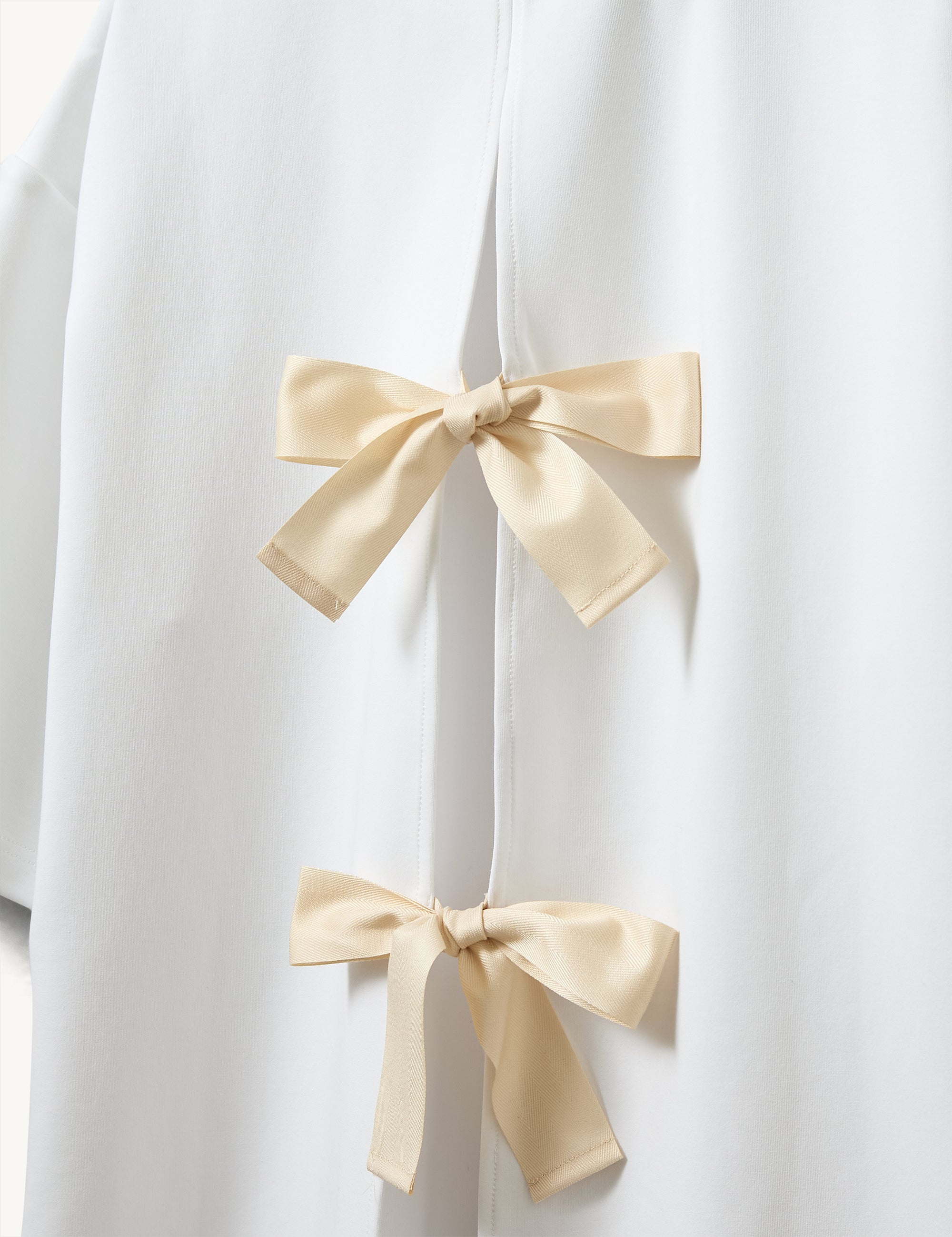 TG Bow Tee White OS / White