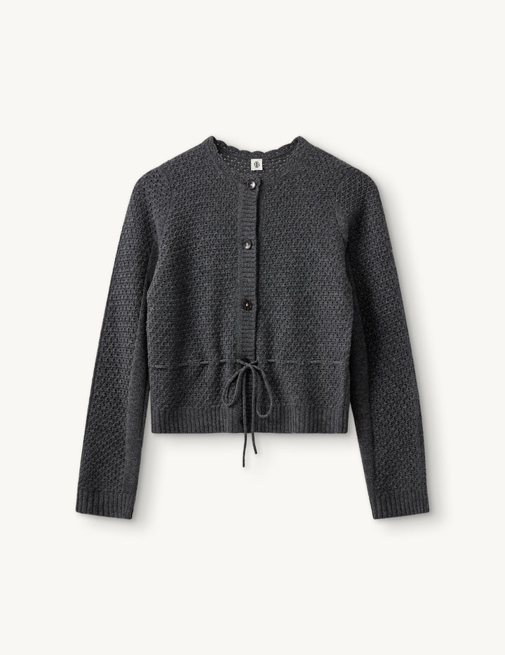 Como Belted Cardigan Cream 4 / Cream