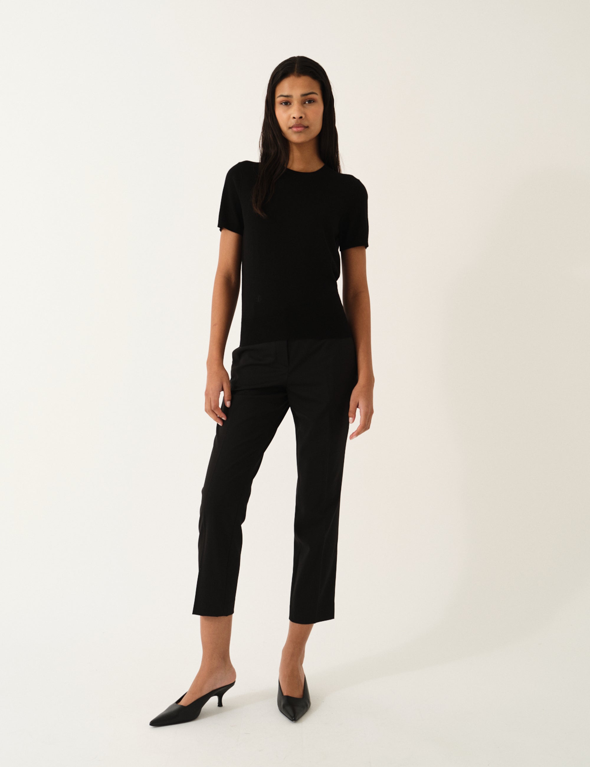 Bergen Basic Tee Black 4 / Black