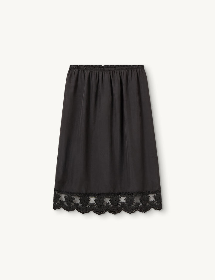 Darling Slip Skirt Ecru 4 / Ecru