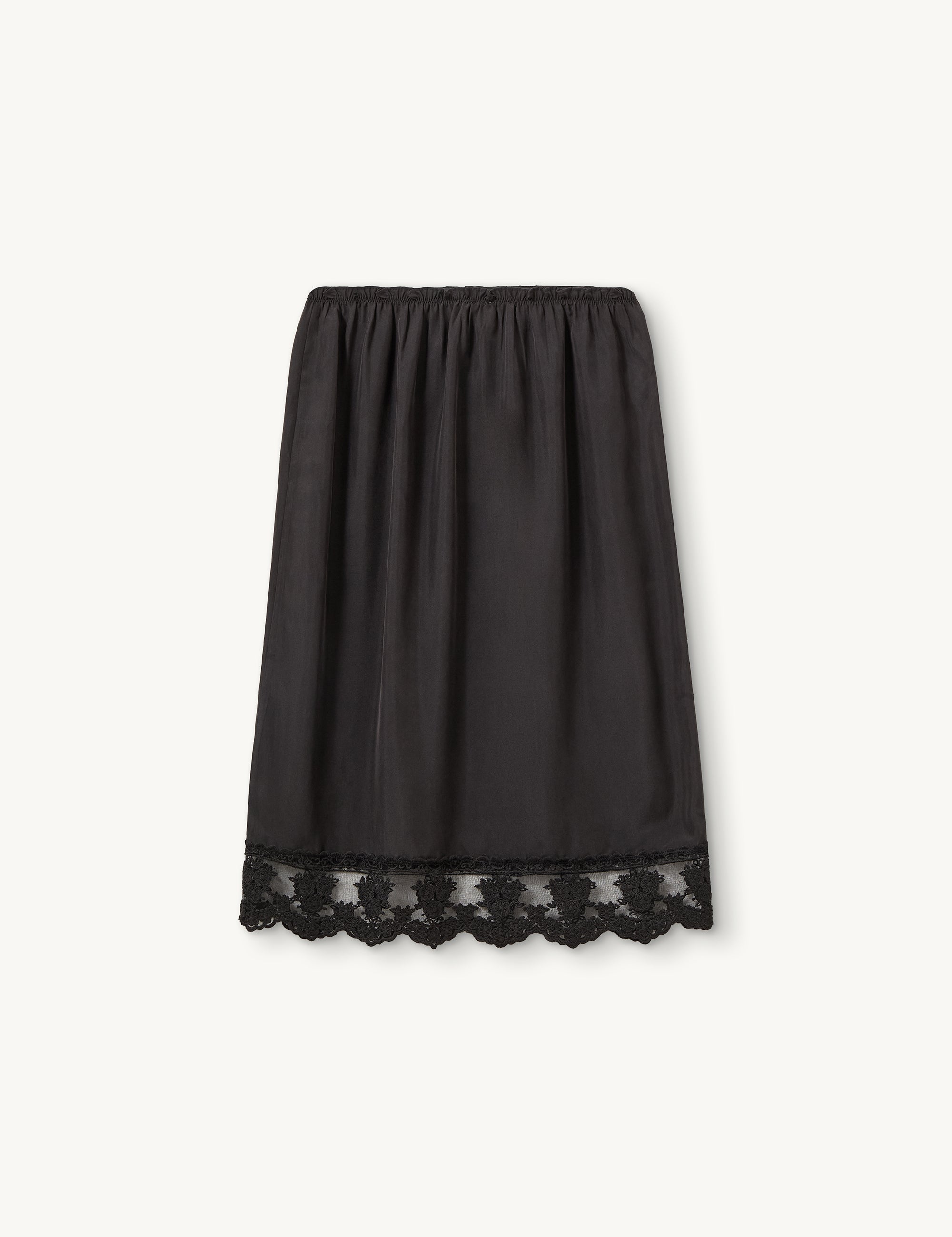 Darling Slip Skirt Ecru 4 / Ecru