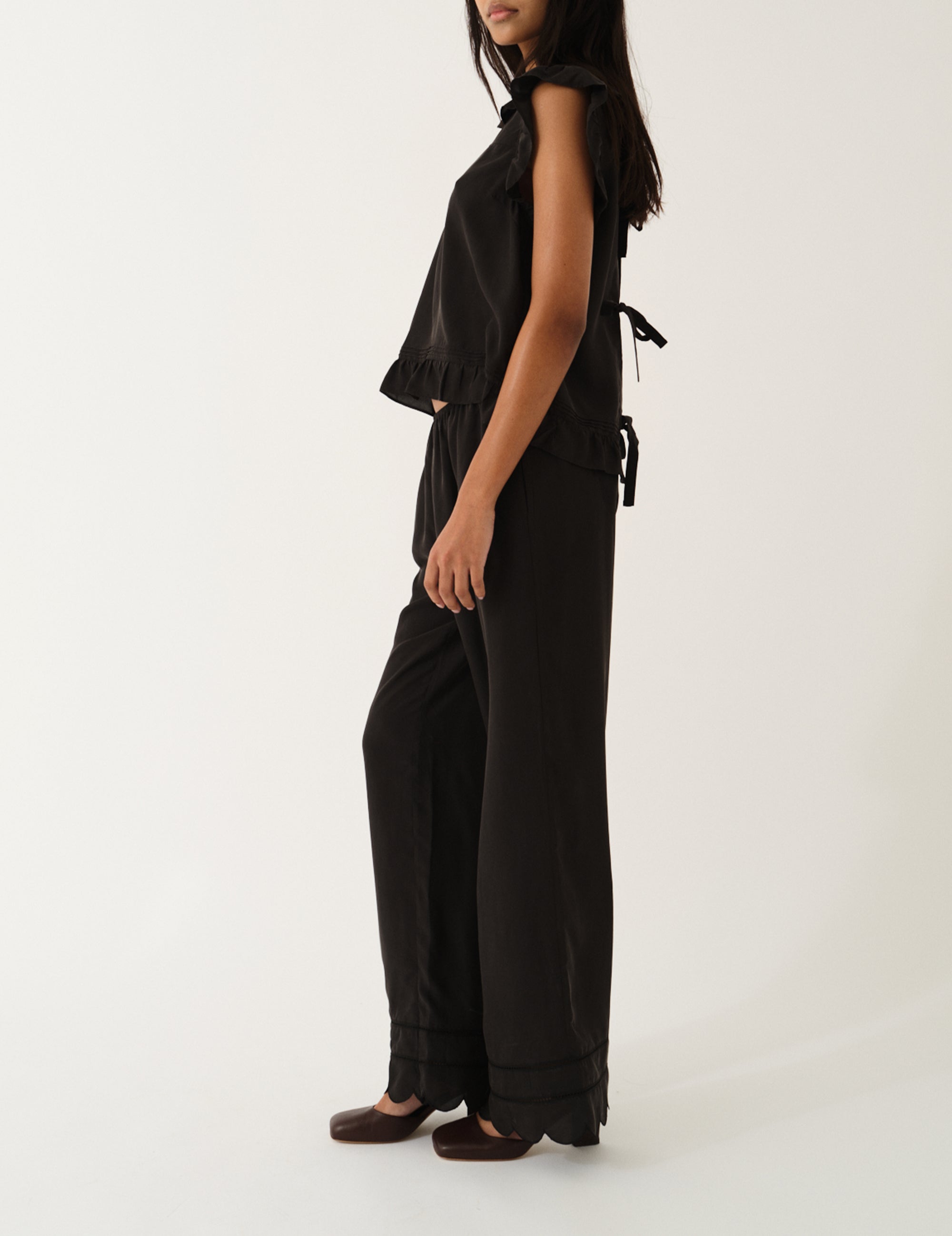 Darling Pants Ecru 4 / Ecru