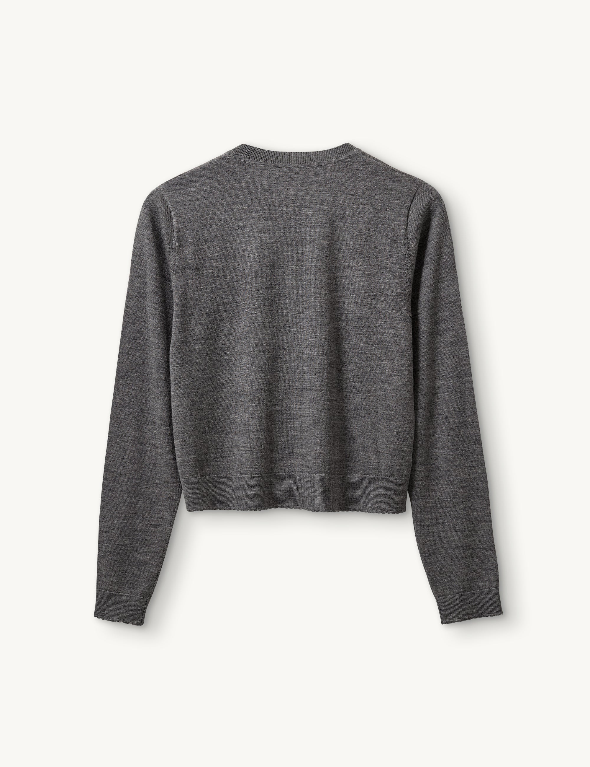 Bergen Scallop Mini Cardigan Navy 4 / Navy