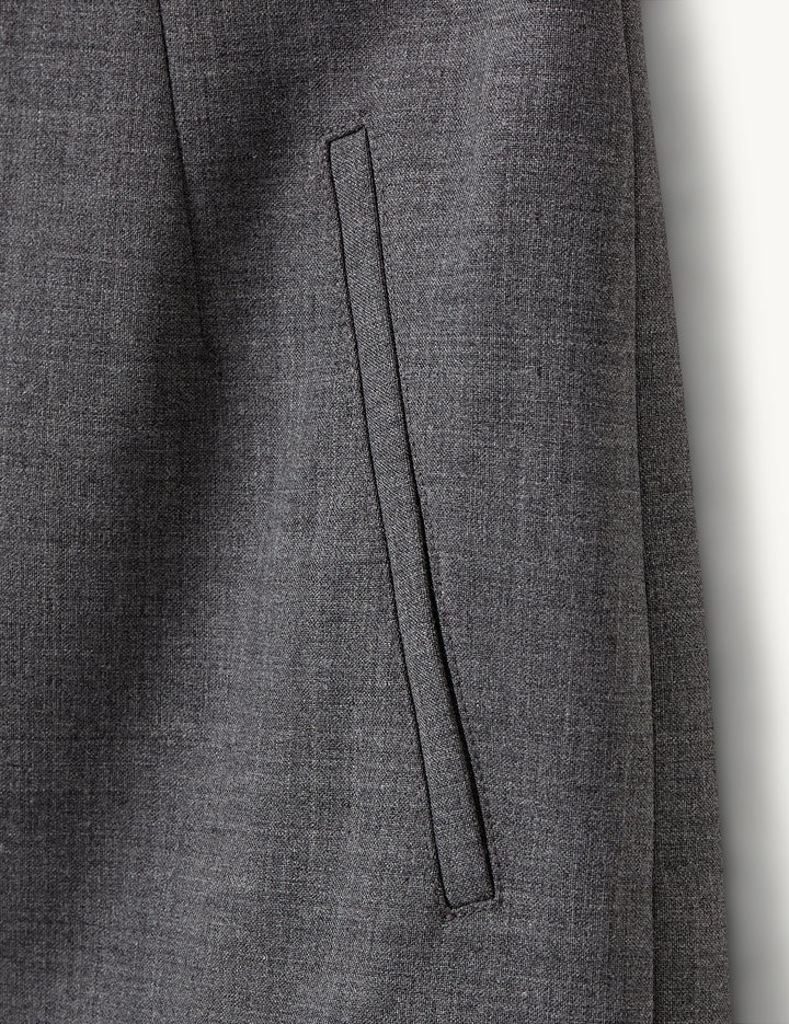 Grand Slip Skirt Grey Melange 4 / Grey Melange