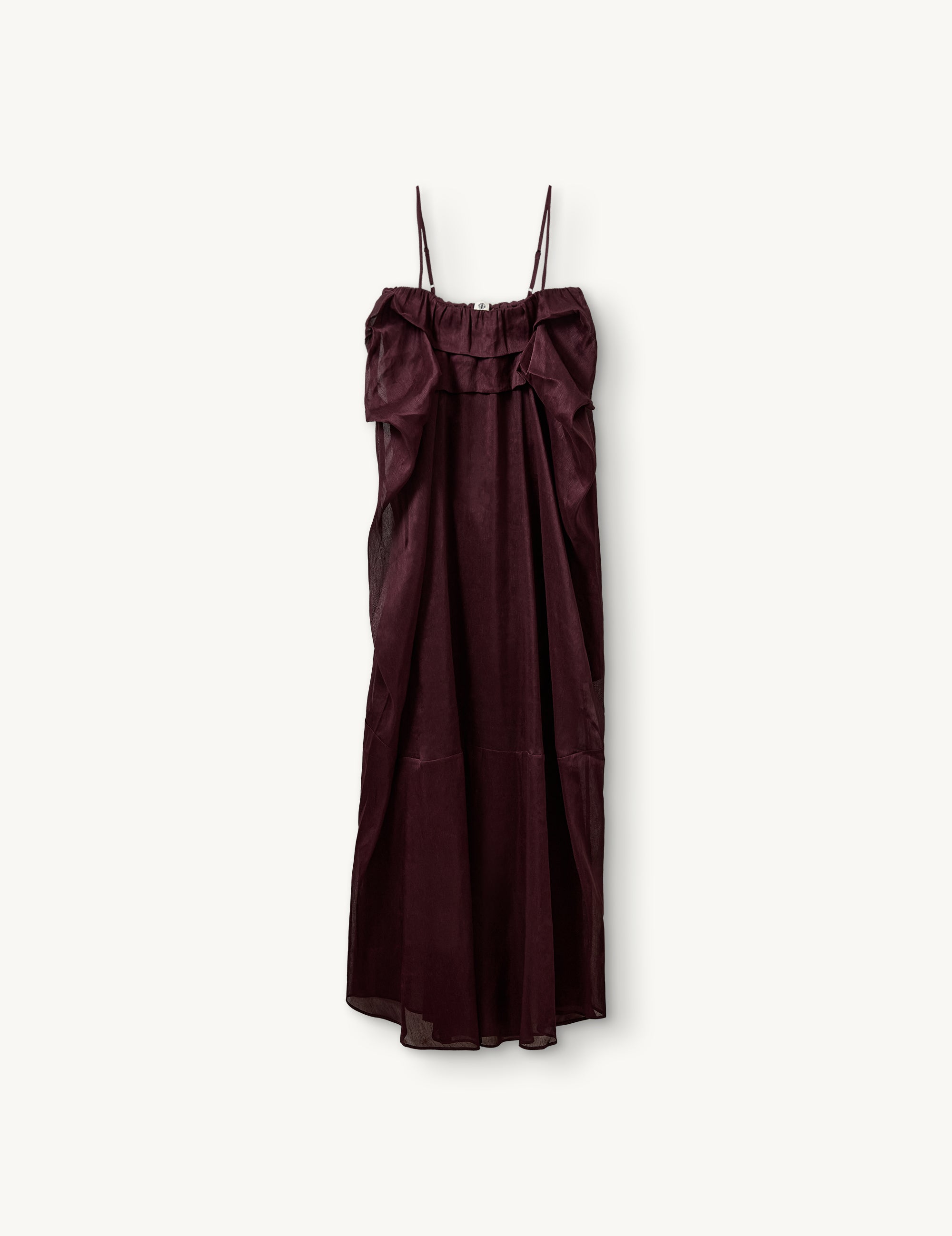 Prince Drape Gown Burgundy 4 / Burgundy