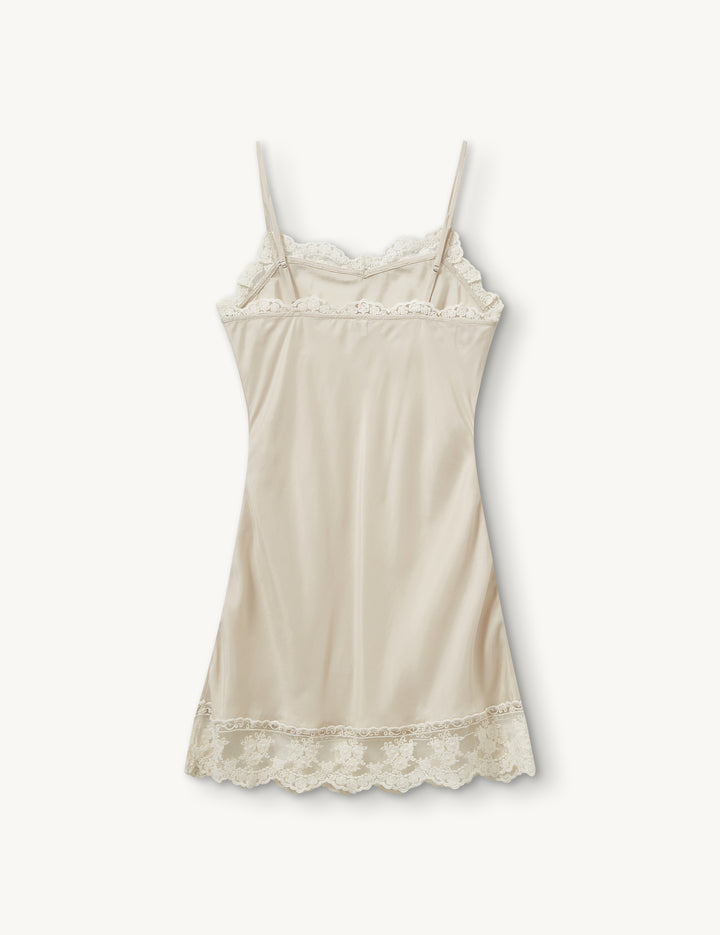 Darling Lace Dress Ecru 4 / Ecru