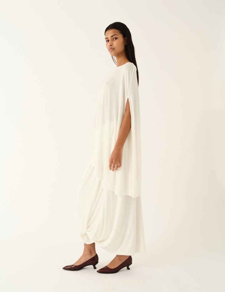 Breanna Asymmetric Top Cream OS / Cream