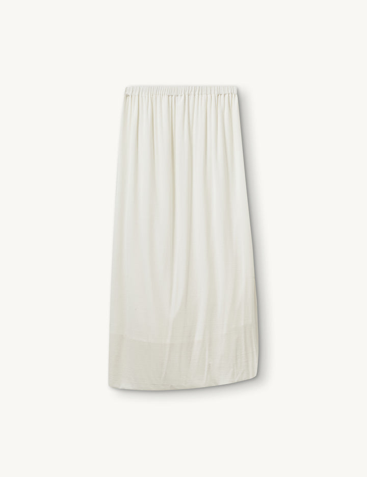 Breanna Knot Skirt Cream 4 / Cream