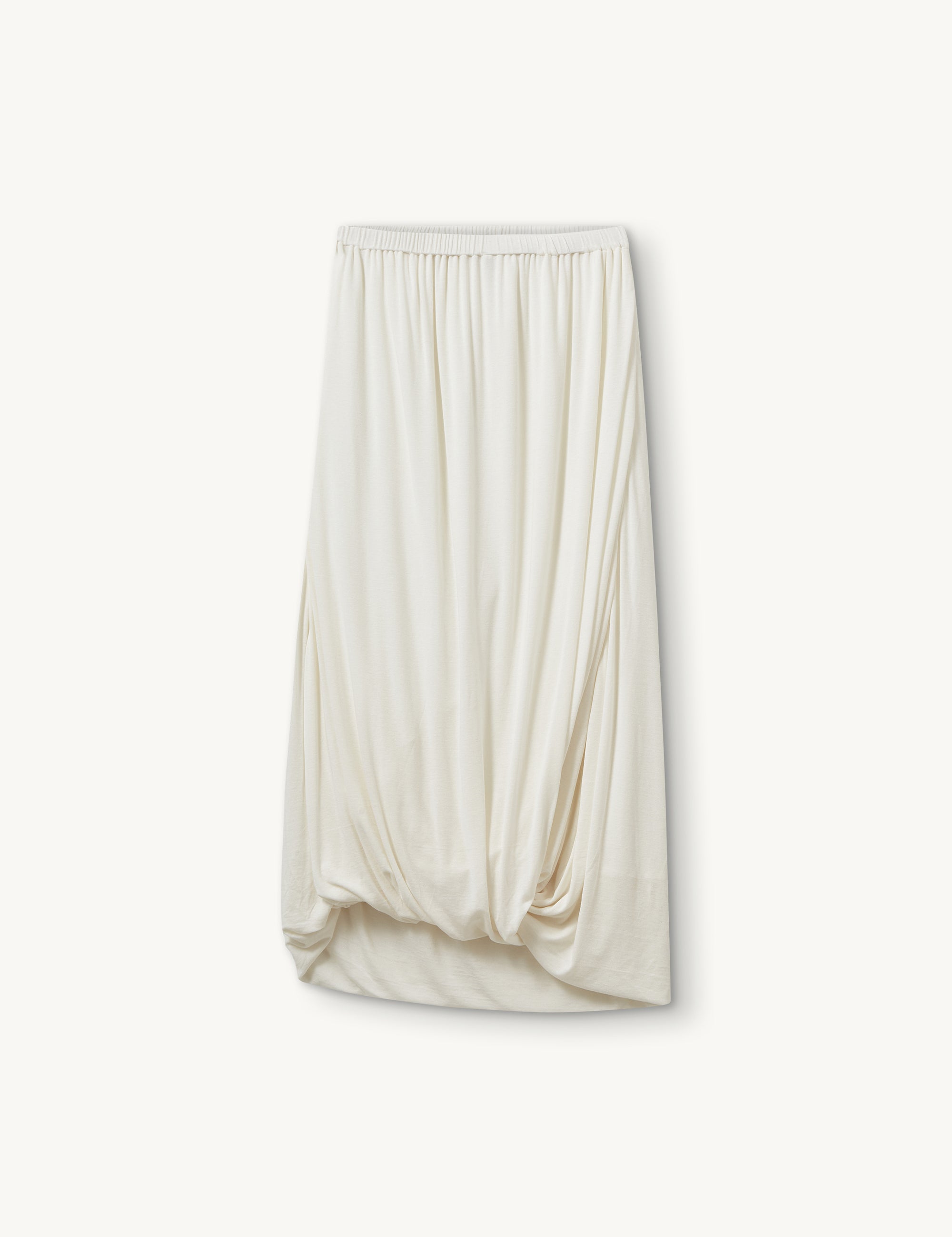 Breanna Knot Skirt Cream 4 / Cream