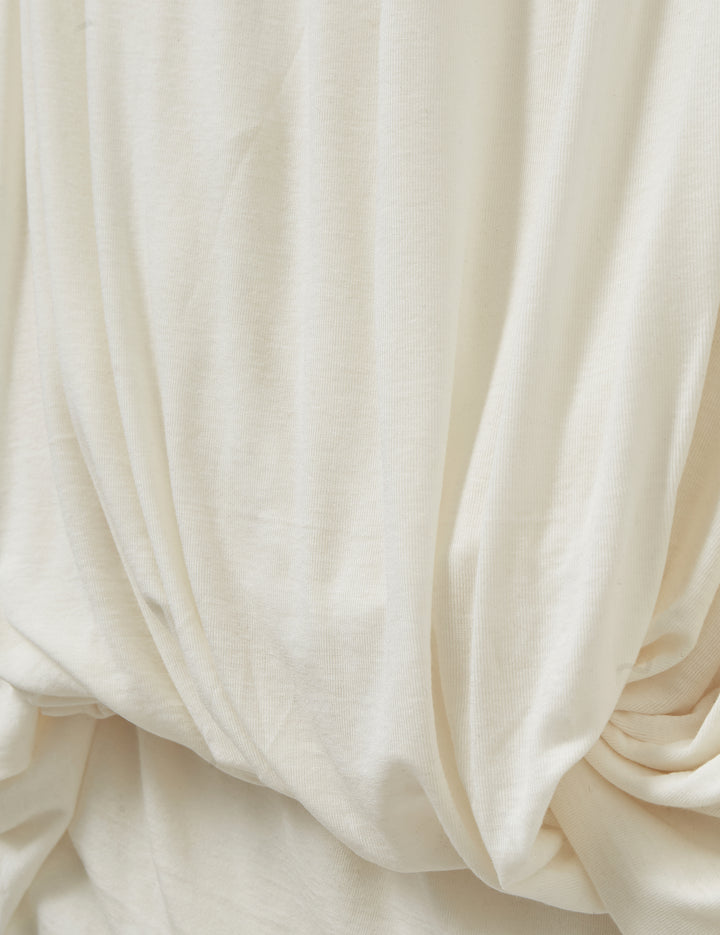 Breanna Knot Skirt Cream 4 / Cream