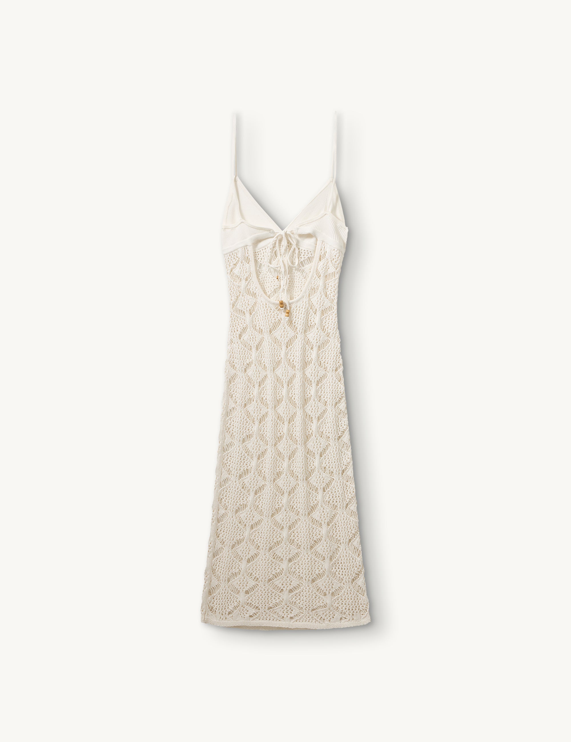 Marrakesh Midi Dress Cream 4 / Cream