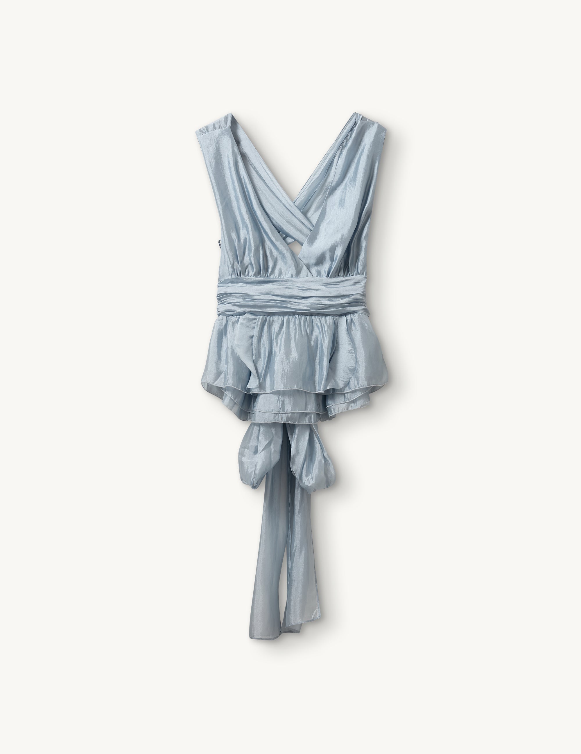 Gilian Halter Top Dusty Blue 4 / Dusty Blue