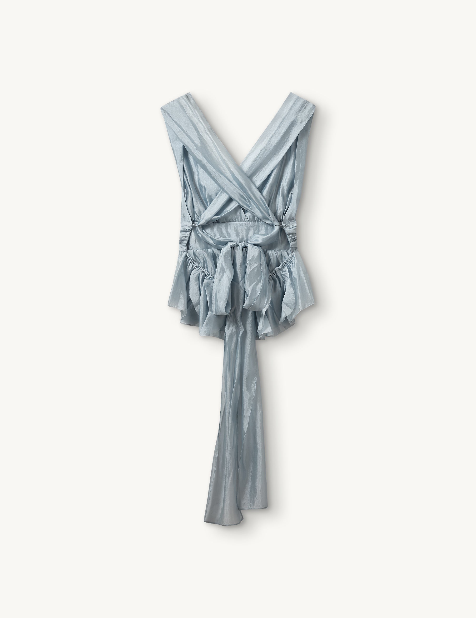 Gilian Halter Top Dusty Blue 4 / Dusty Blue