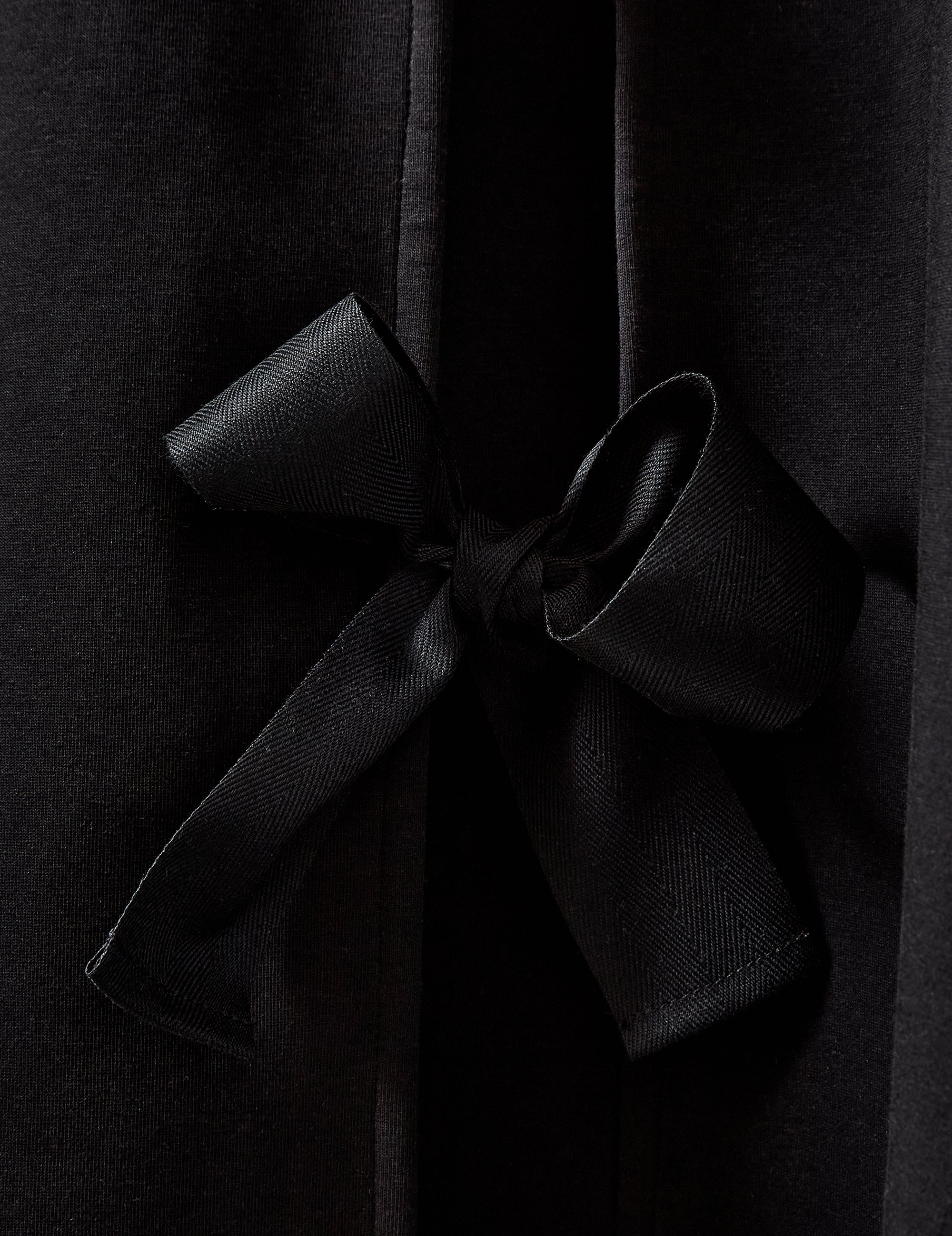 TG Bow Tee Black OS / Black