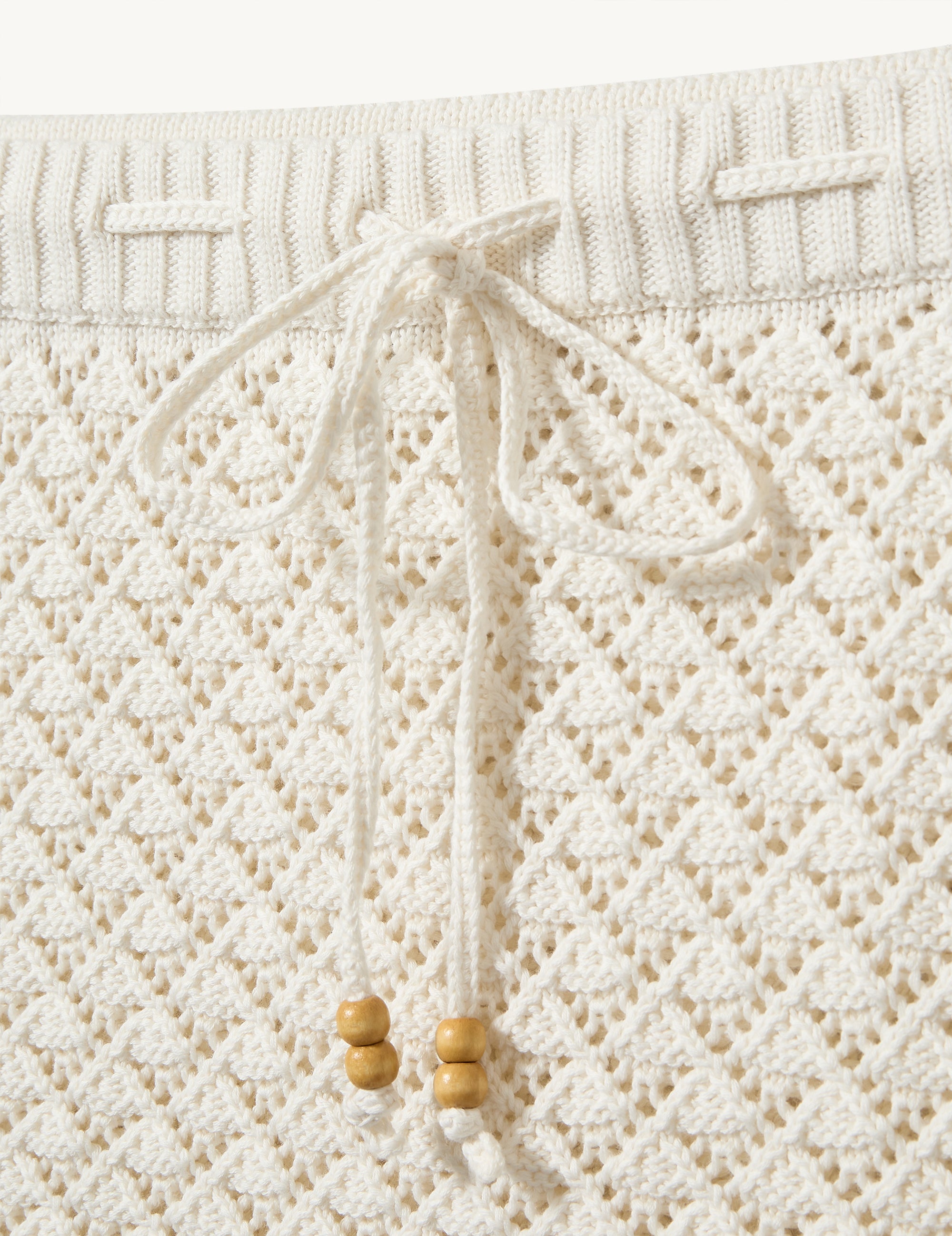 Riviera Mini Skirt Cream 4 / Cream