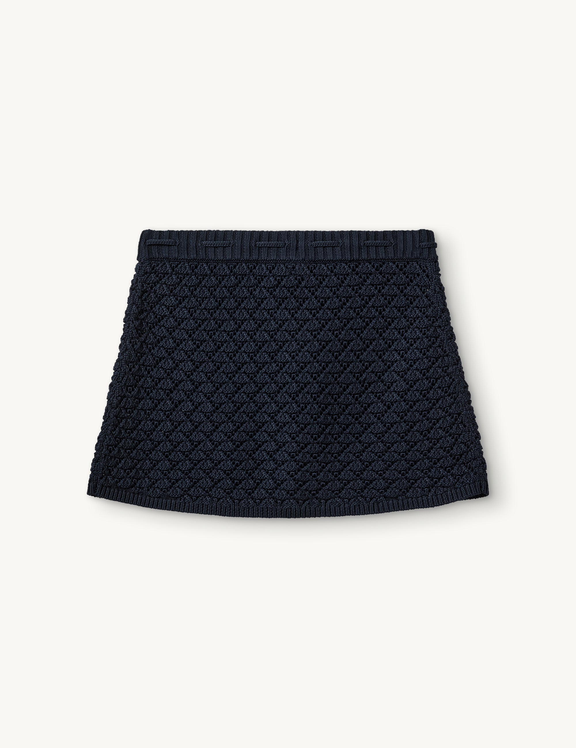 Riviera Mini Skirt Cream 4 / Cream