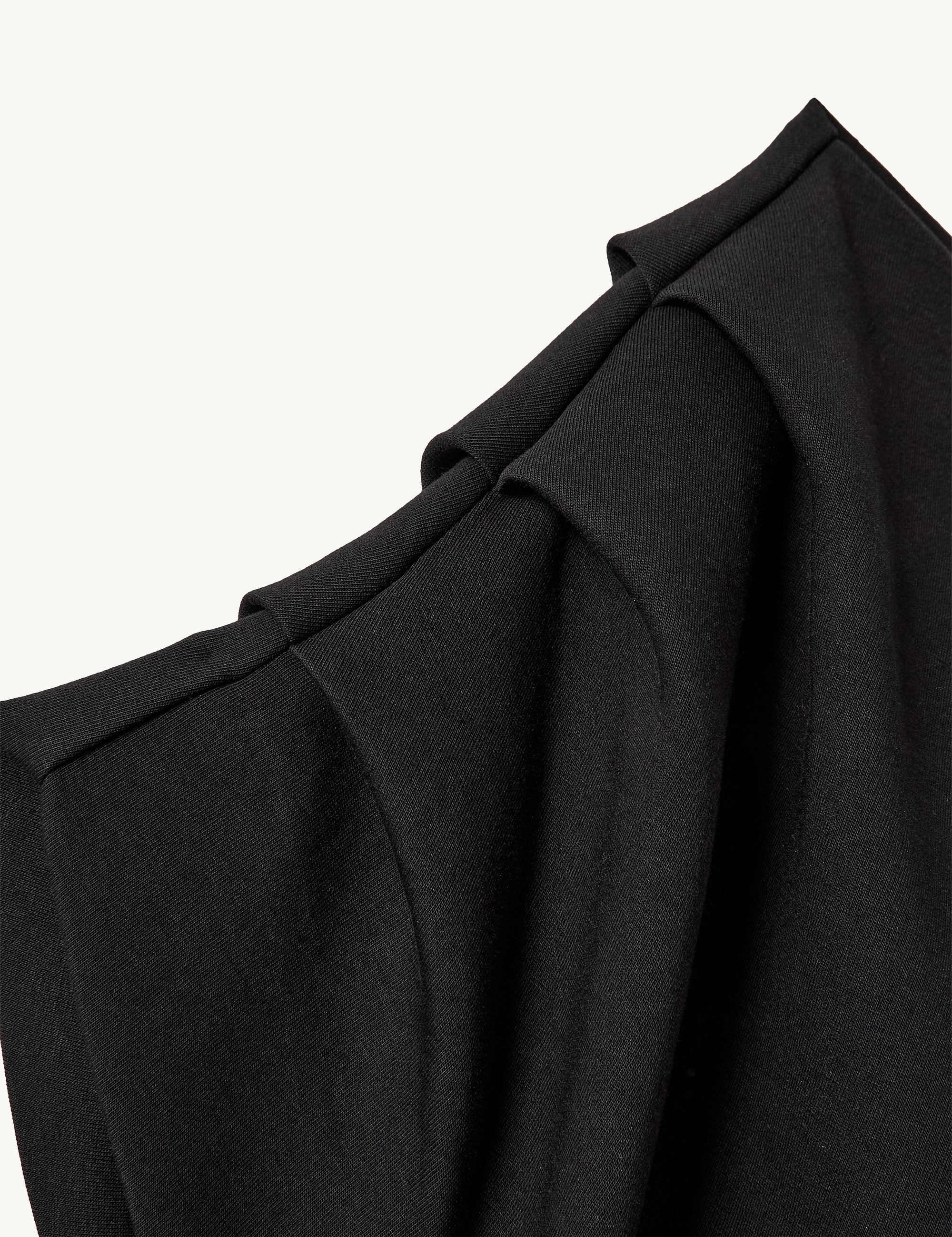 Glam Asymmetric Dress Black 4 / Black