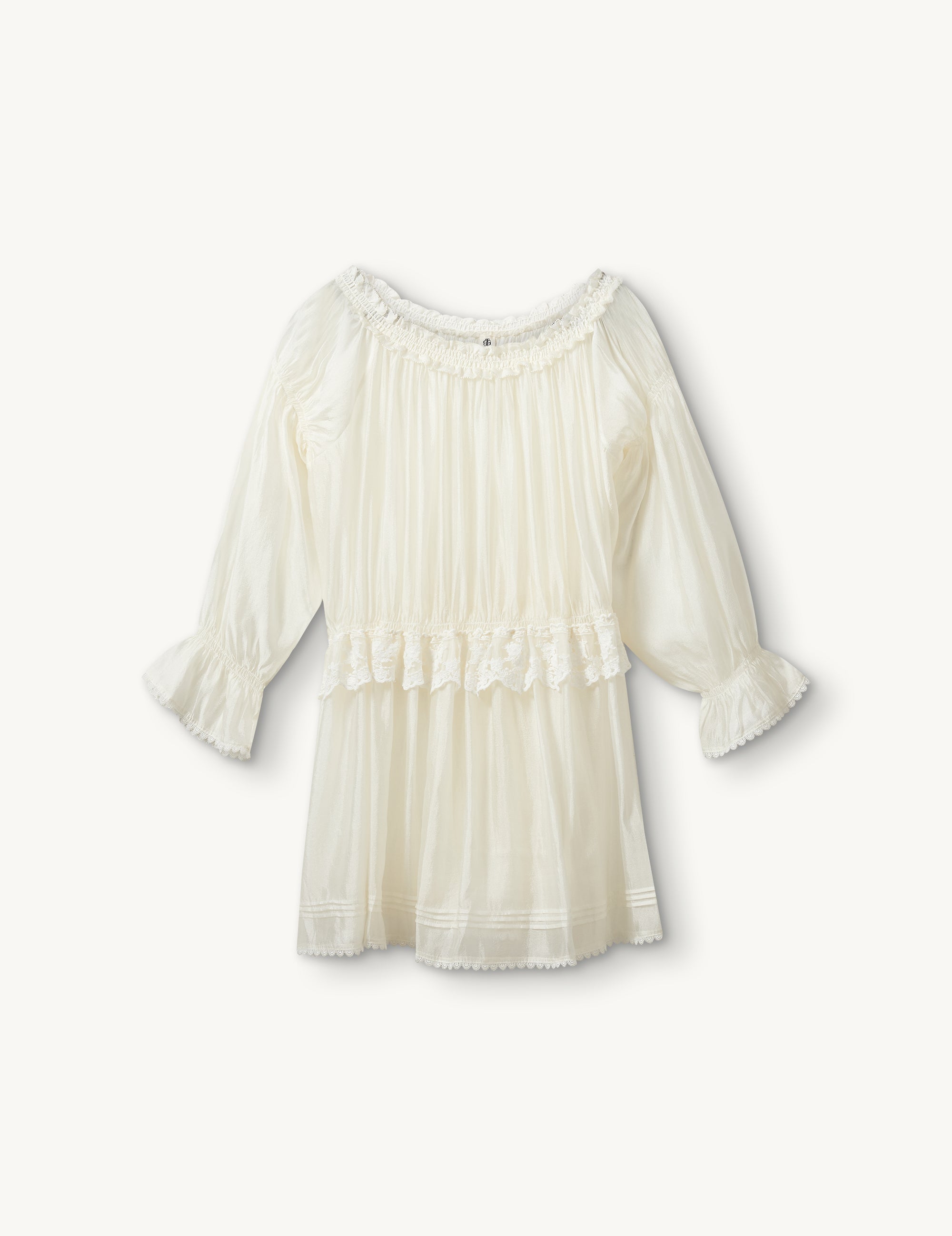 Gilian Baby Doll Dress Cream 4 / Cream