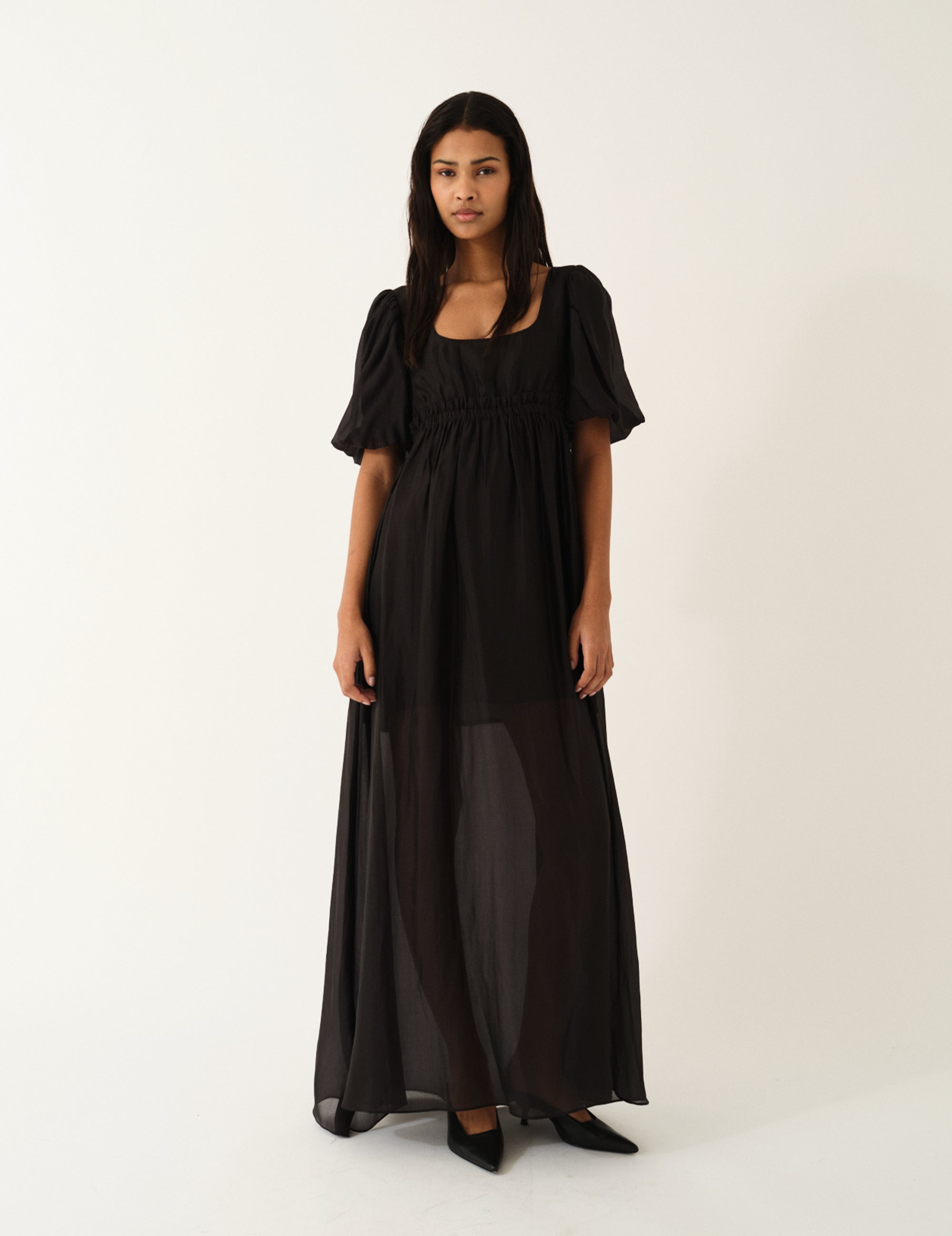 Gilian Vintage Gown Black 4 / Black