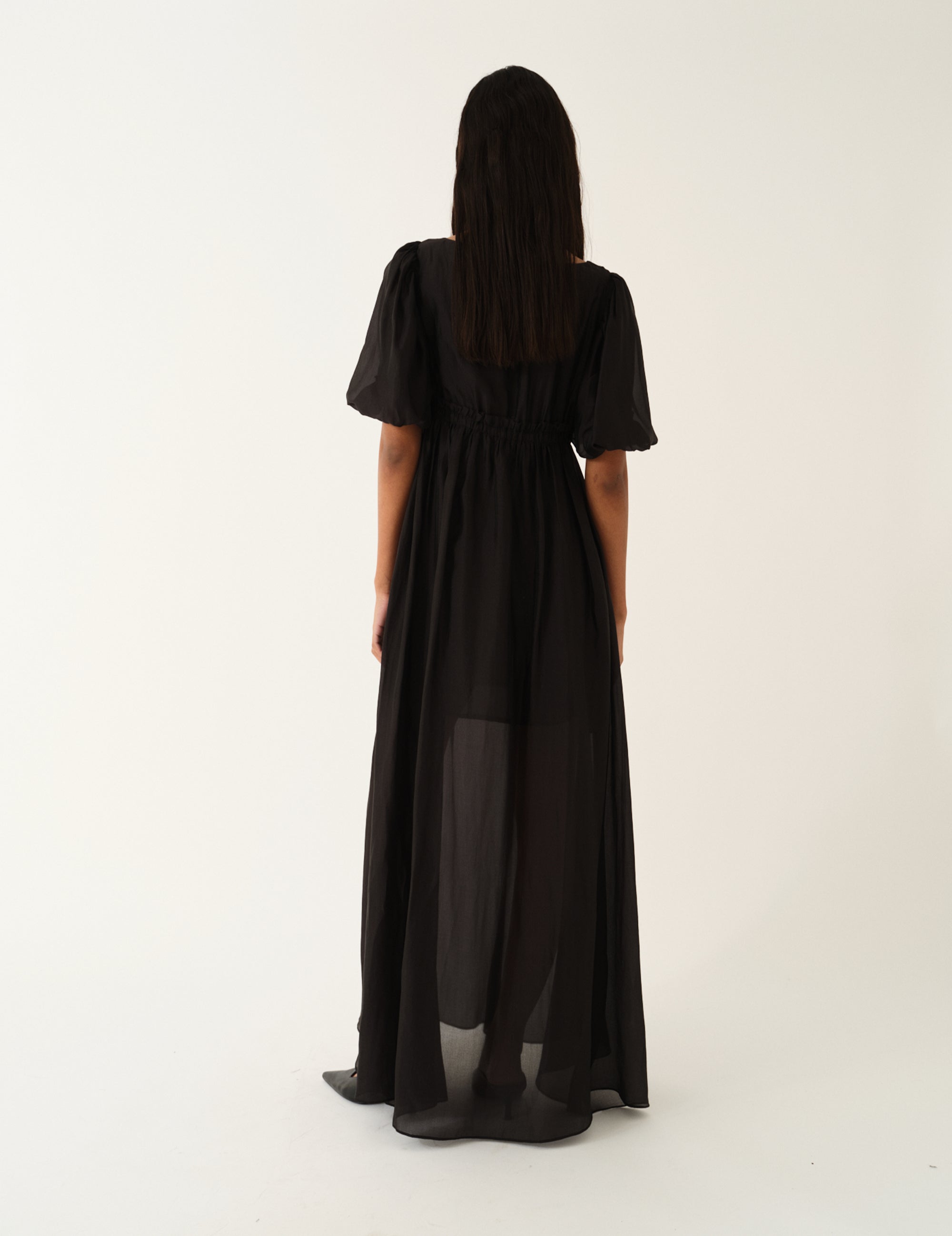 Gilian Vintage Gown Black 4 / Black