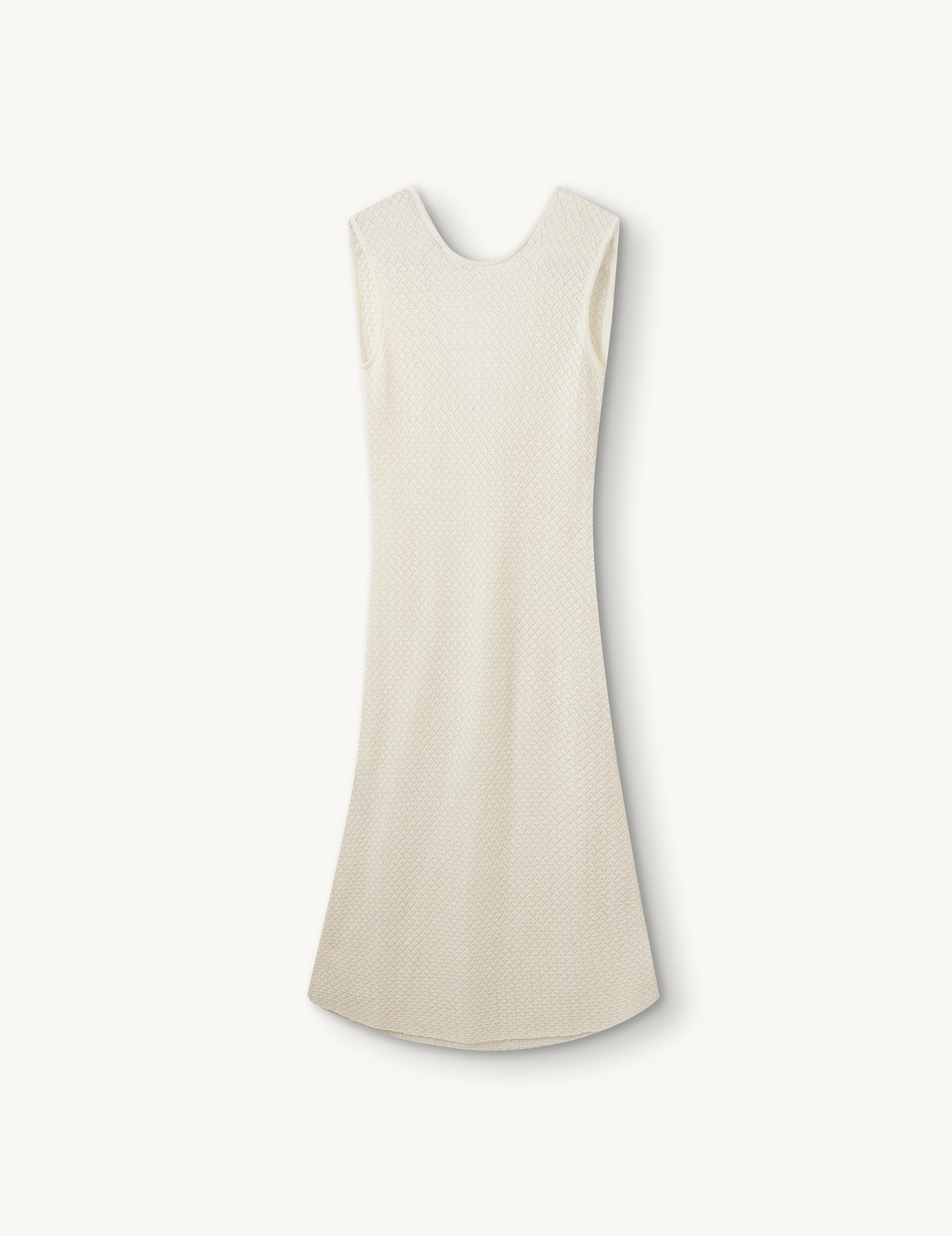 Tanzania Back Dress Cream 4 / Cream
