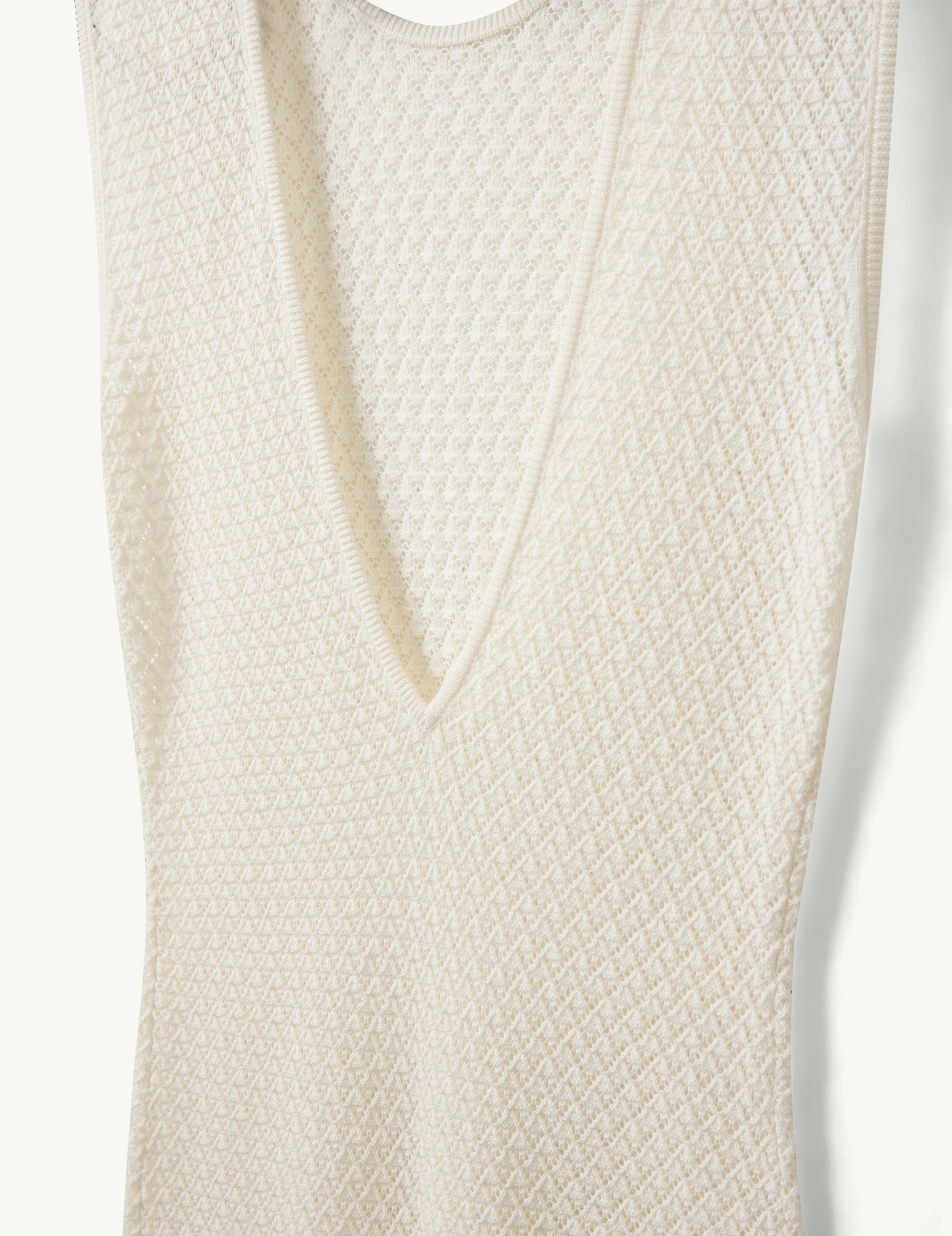 Tanzania Back Dress Cream 4 / Cream