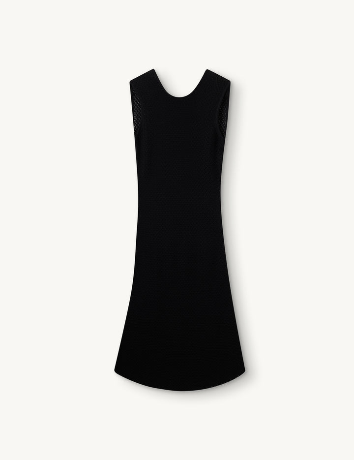 Tanzania Back Dress Cream 4 / Cream