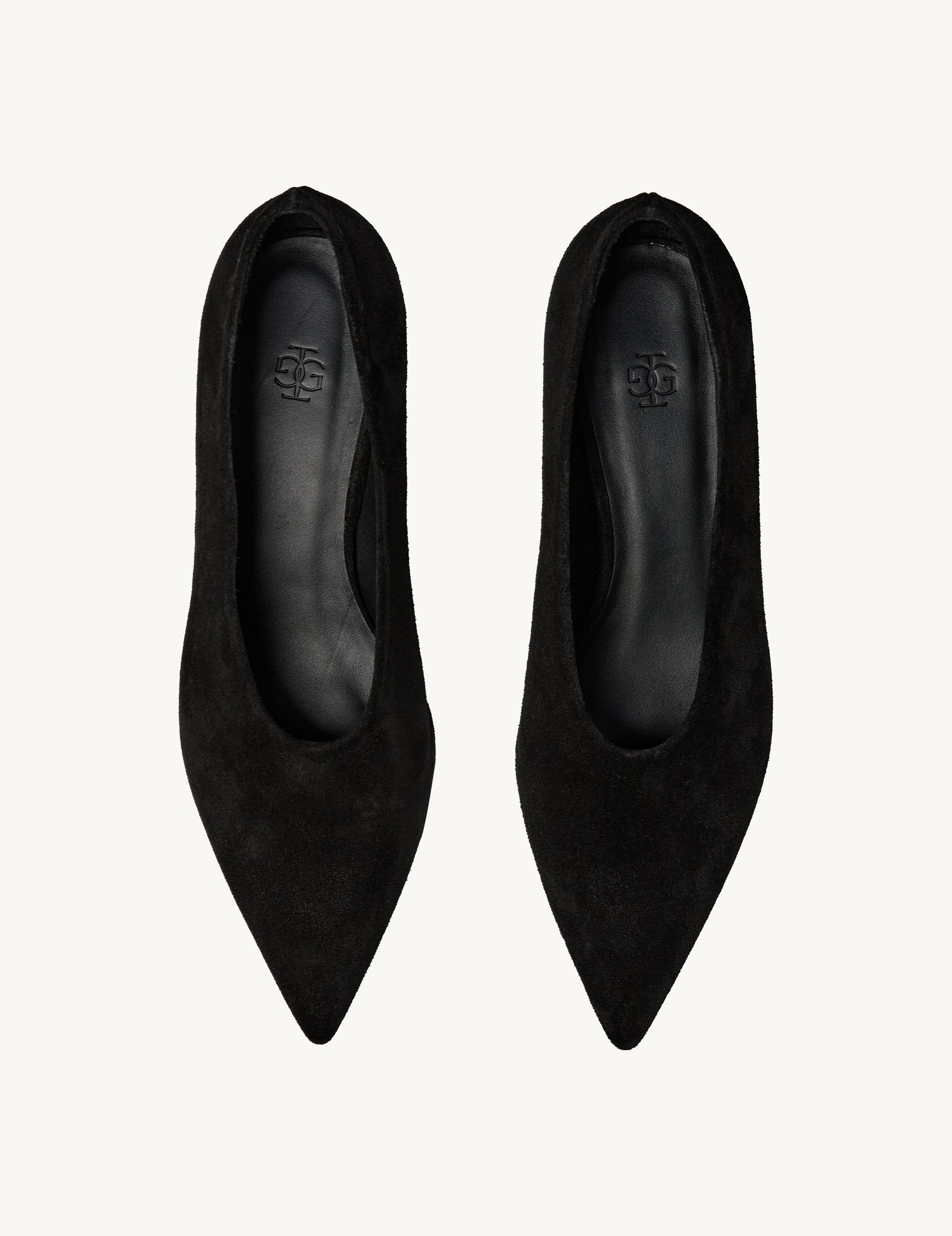 Nicole Suede Pumps Black