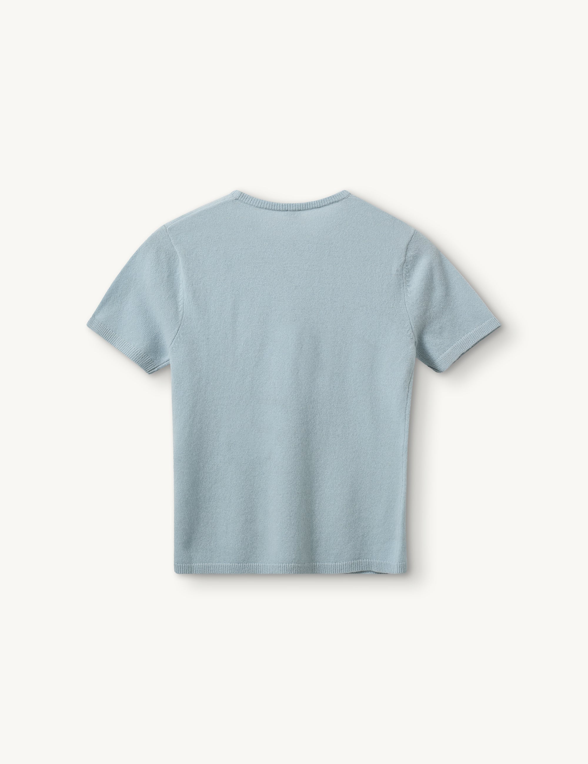 Como Knit Tee Light Blue